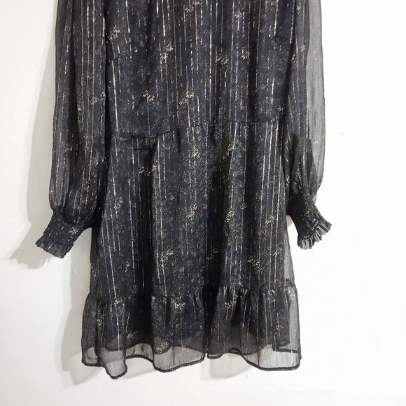 New Look Metallic Mini Dress - Picture 4 of 10